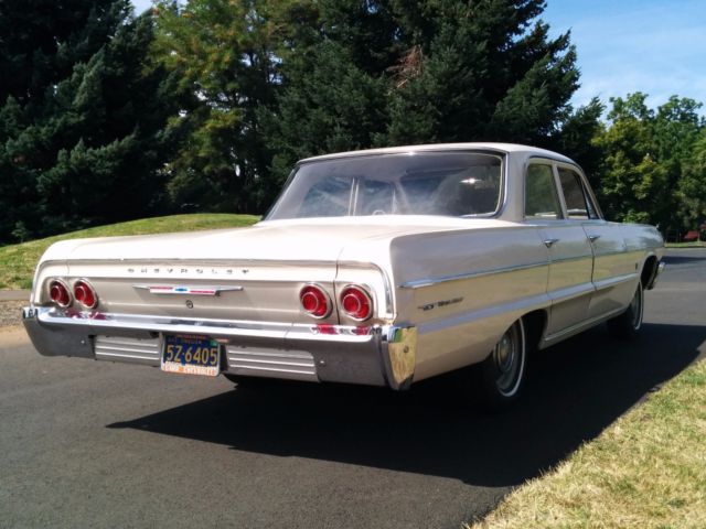 1964 Beige Chevrolet Bel Air/150/210 Sedan