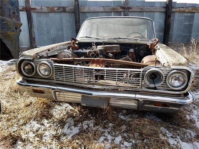 1964 White Chevrolet Bel Air/150/210 --