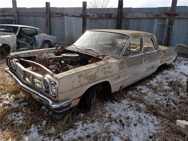 1964 White Chevrolet Bel Air/150/210 --