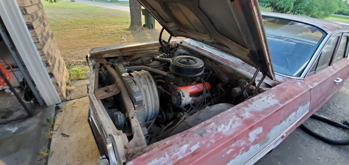 1964 White Chevrolet Bel Air/150/210 Sedan