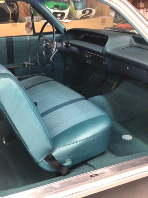 1964 White Chevrolet Impala Coupe