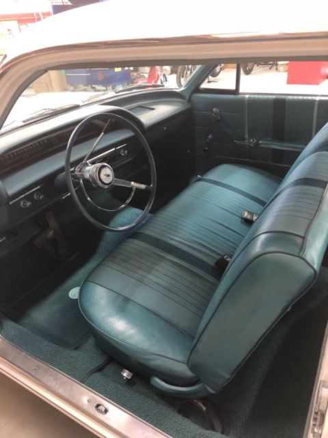 1964 White Chevrolet Impala Coupe