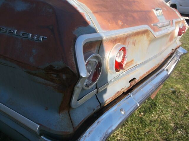 1963 Blue Chevrolet Belair Wagon