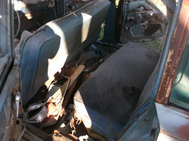 1963 Blue Chevrolet Belair Wagon