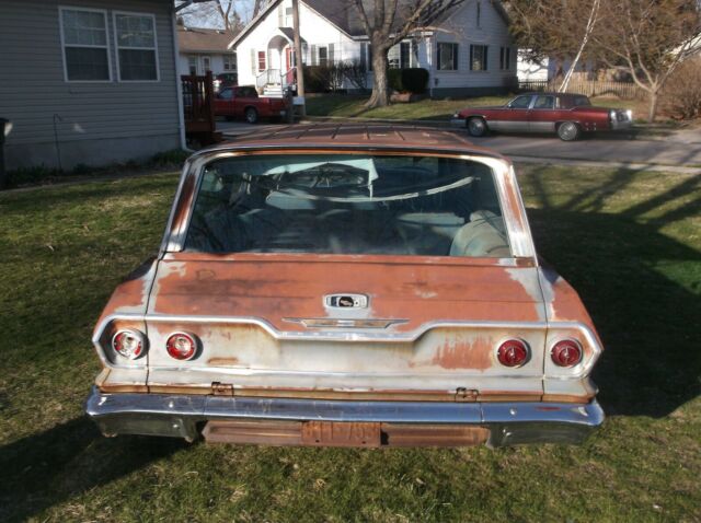 1963 Blue Chevrolet Belair Wagon