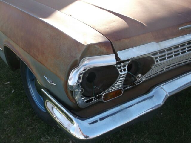 1963 Blue Chevrolet Belair Wagon