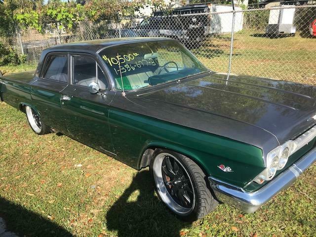 1962 two tone Chevrolet Biscayne sedan