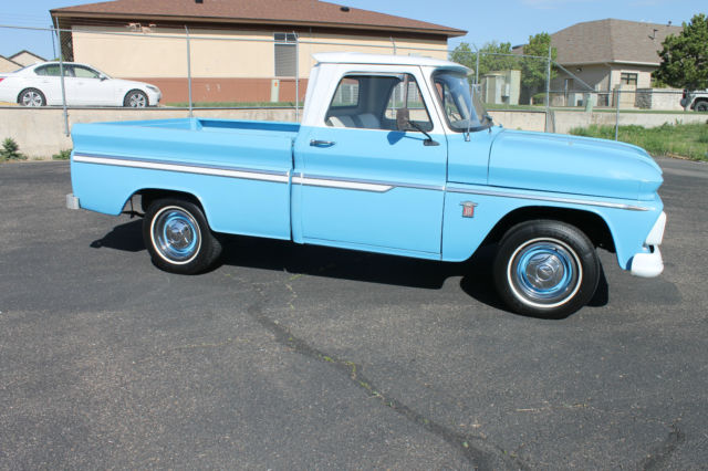 1964 Blue Chevrolet C-10 Reg Cab