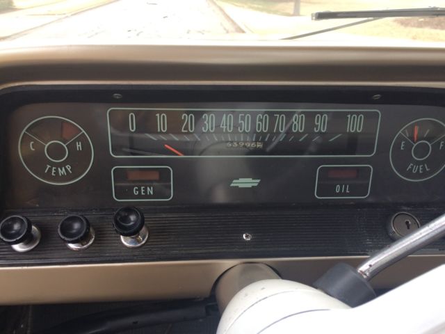 1964 Yellow Chevrolet C-10 Standard Cab Pickup