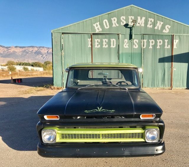 1964 Black Chevrolet C-10 Custom Cab stepside