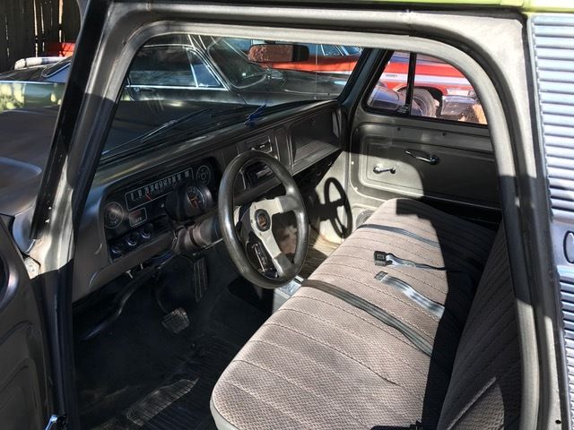 1964 Black Chevrolet C-10 Custom Cab stepside