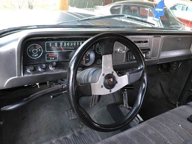 1964 Black Chevrolet C-10 Custom Cab stepside
