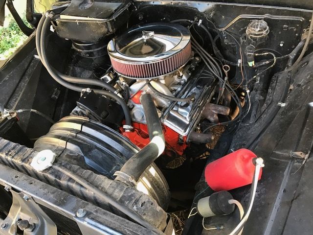 1964 Black Chevrolet C-10 Custom Cab stepside