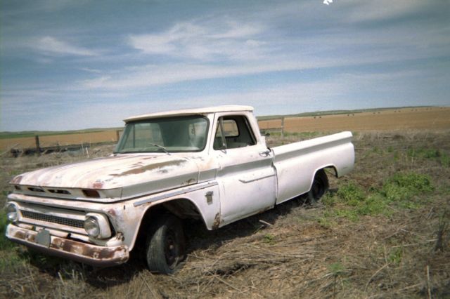 1964 White Chevrolet C-10 Standard Cab Pickup