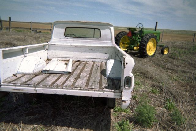 1964 White Chevrolet C-10 Standard Cab Pickup