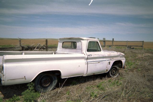 1964 White Chevrolet C-10 Standard Cab Pickup