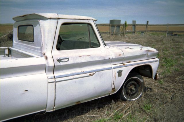 1964 White Chevrolet C-10 Standard Cab Pickup