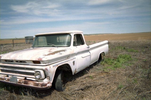 1964 White Chevrolet C-10 Standard Cab Pickup