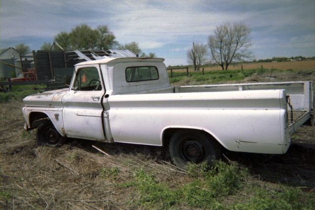 1964 White Chevrolet C-10 Standard Cab Pickup