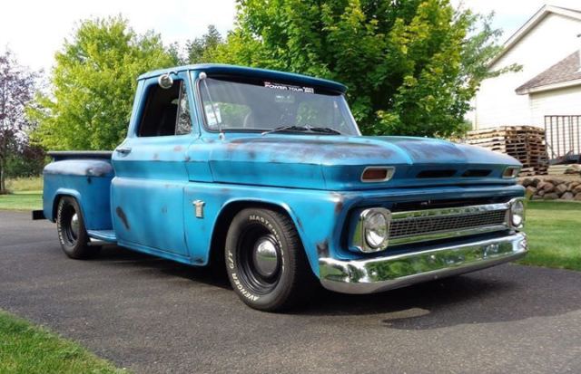 1964 Blue Chevrolet C-10 Standard Cab Pickup