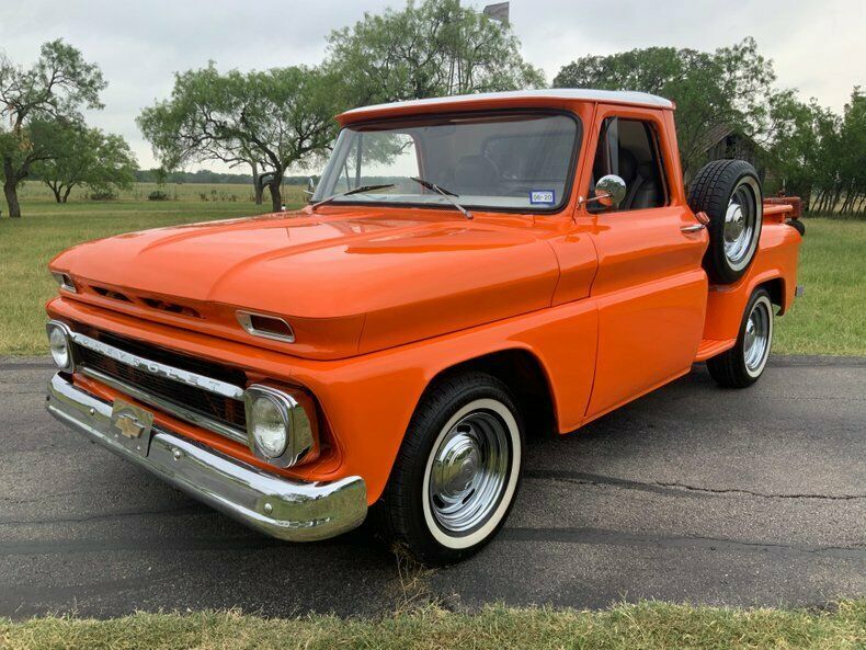 1964 Orange Chevrolet C-10 Pickup Truck