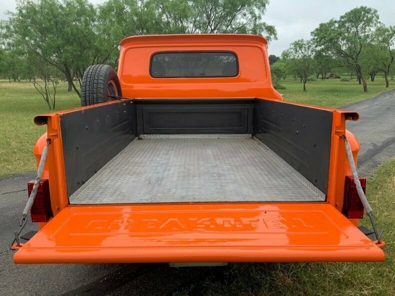 1964 Orange Chevrolet C-10 Pickup Truck