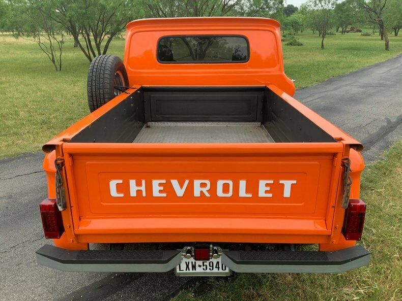 1964 Orange Chevrolet C-10 Pickup Truck