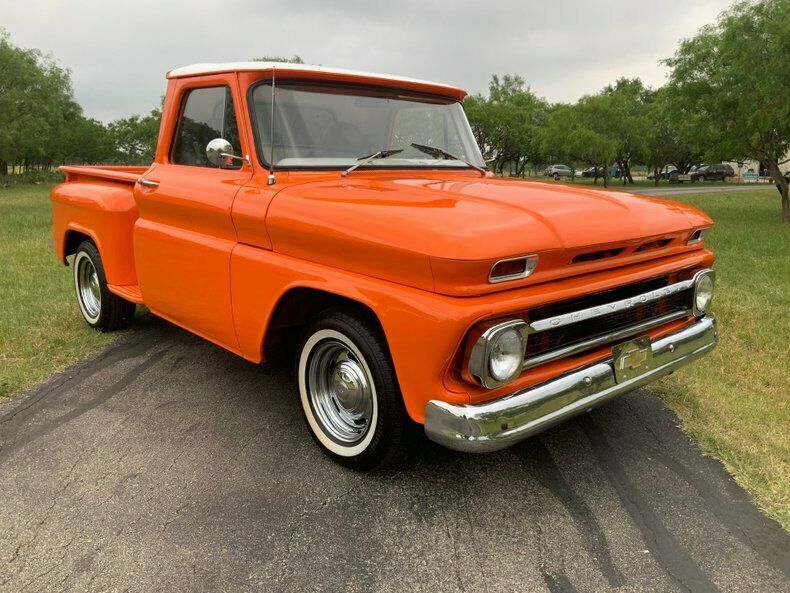 1964 Orange Chevrolet C-10 Pickup Truck