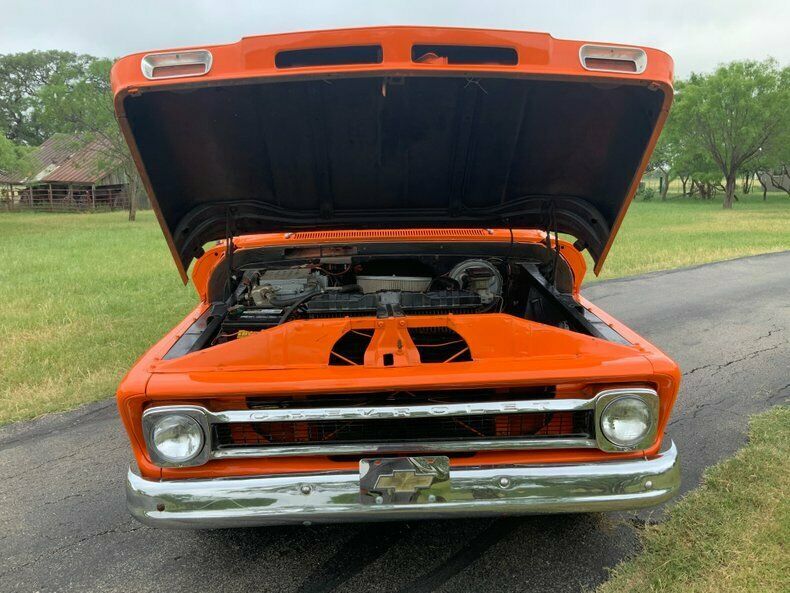 1964 Orange Chevrolet C-10 Pickup Truck