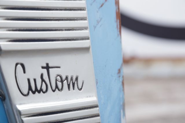 1964 Blue Chevrolet C-10 --