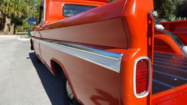 1964 Orange Chevrolet C-10 Fleetside