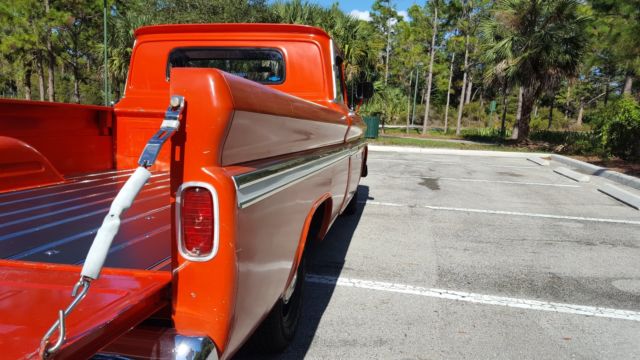 1964 Orange Chevrolet C-10 Fleetside