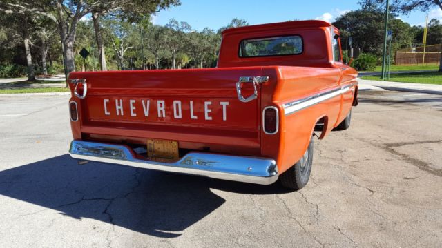 1964 Orange Chevrolet C-10 Fleetside