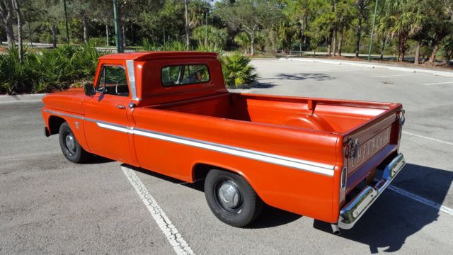 1964 Orange Chevrolet C-10 Fleetside