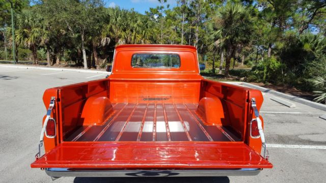 1964 Orange Chevrolet C-10 Fleetside
