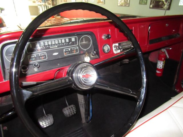 1964 Red Chevrolet C-10 Standard Cab Pickup