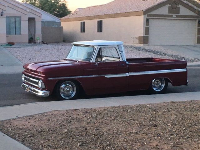1964 Burgundy Chevrolet C-10 Standard Cab Pickup