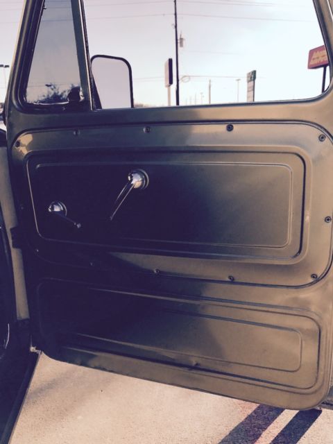 1964 Black Chevrolet C-10 Small Back Window