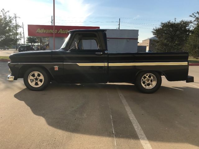 1964 Black Chevrolet C-10 Small Back Window