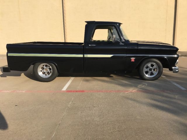 1964 Black Chevrolet C-10 Small Back Window