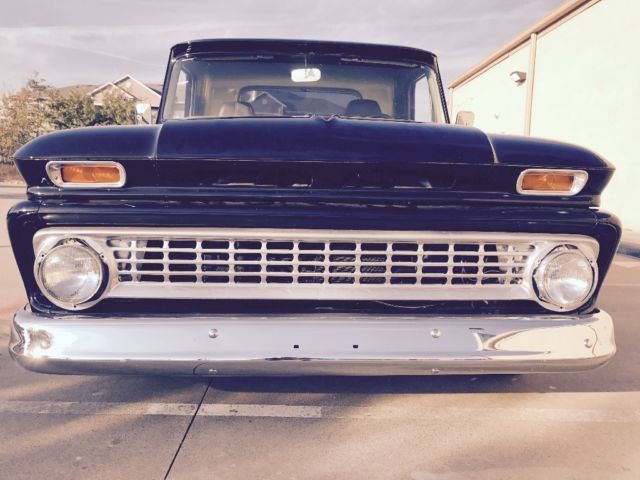 1964 Black Chevrolet C-10 Small Back Window