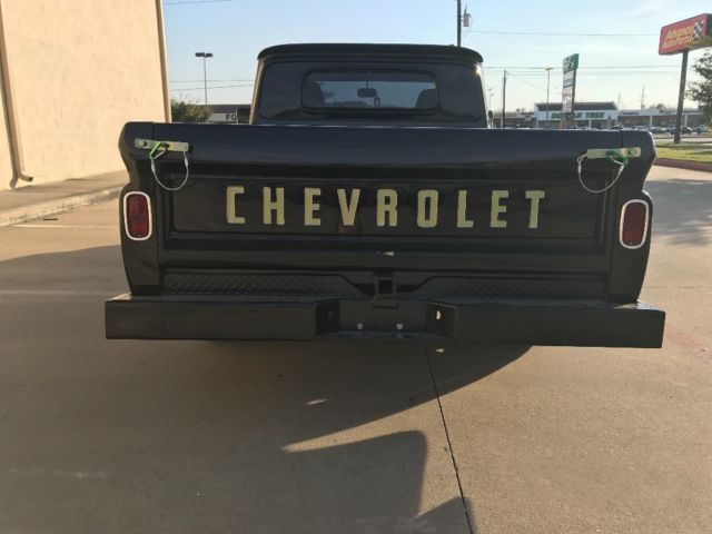 1964 Black Chevrolet C-10 Small Back Window