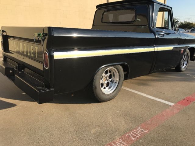 1964 Black Chevrolet C-10 Small Back Window