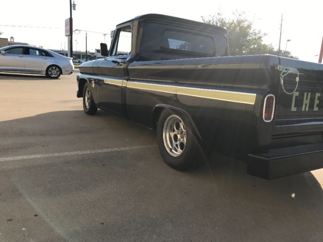 1964 Black Chevrolet C-10 Small Back Window