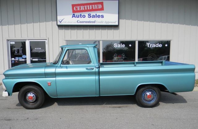 1964 Teal Chevrolet C-10 Standard Cab Pickup