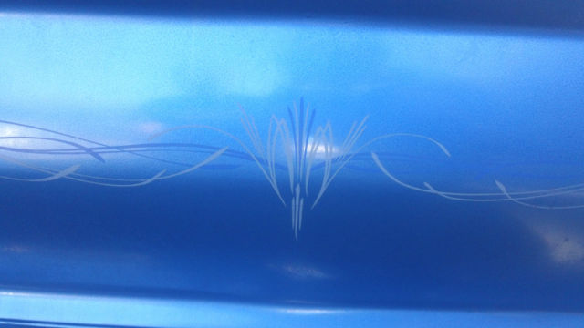 1964 blue Chevrolet Nova