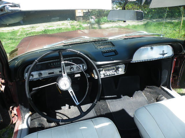 1964 Red Chevrolet Corvair Convertible