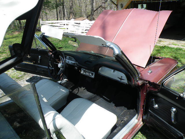 1964 Red Chevrolet Corvair Convertible