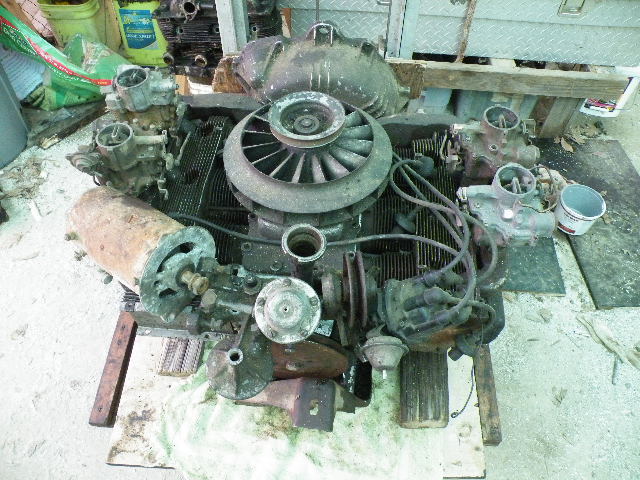 1964 Red Chevrolet Corvair Convertible