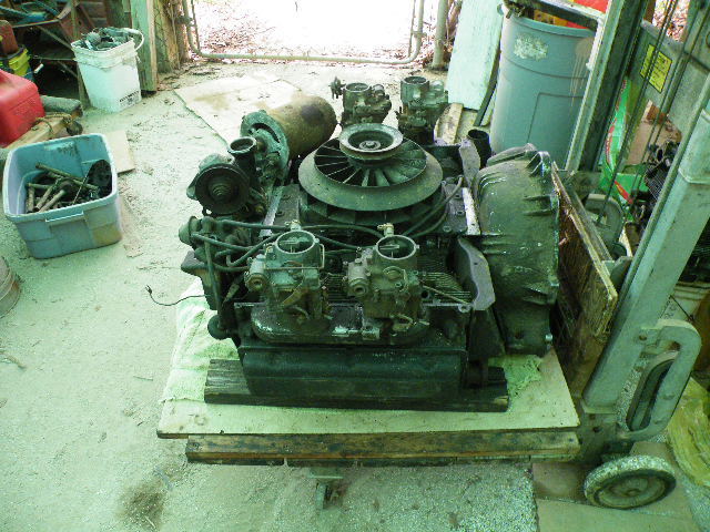 1964 Red Chevrolet Corvair Convertible